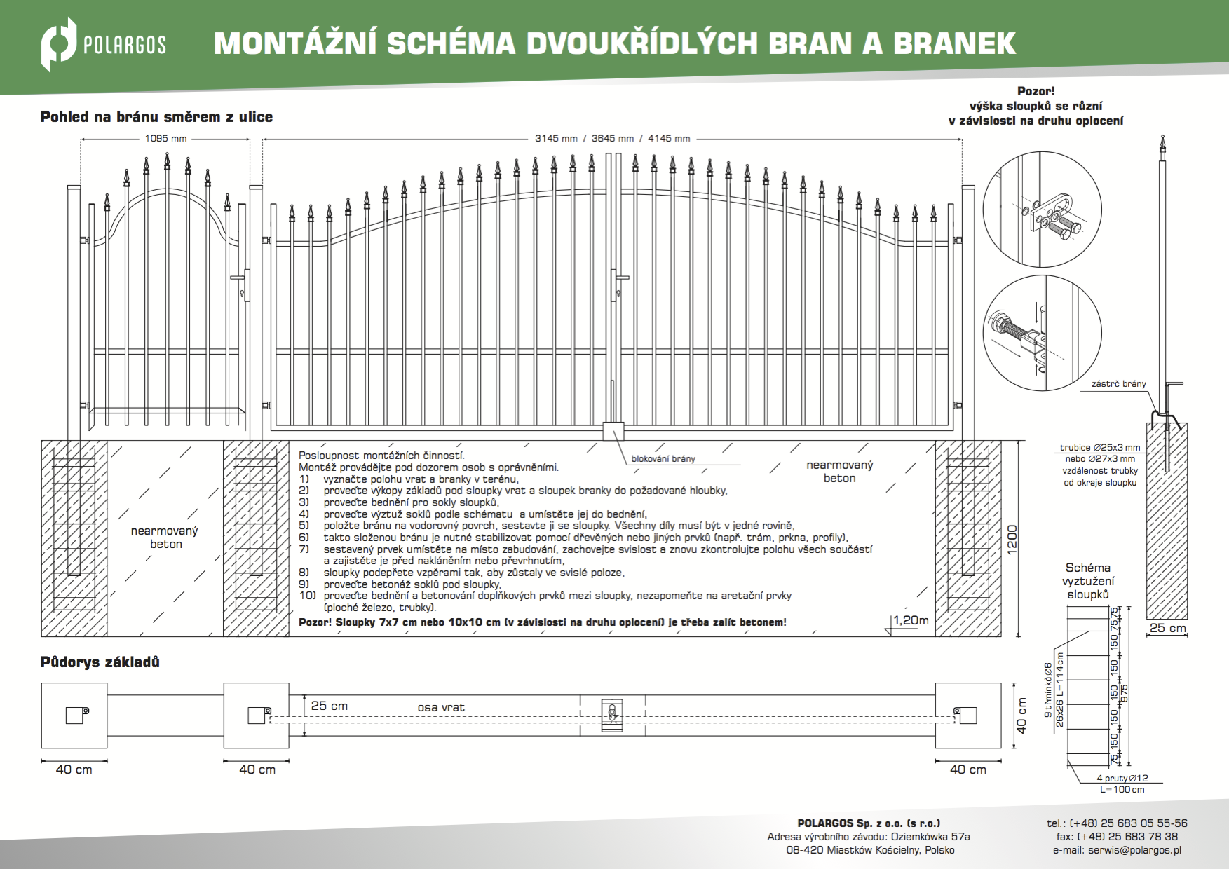 montazni schema _ brana_branka